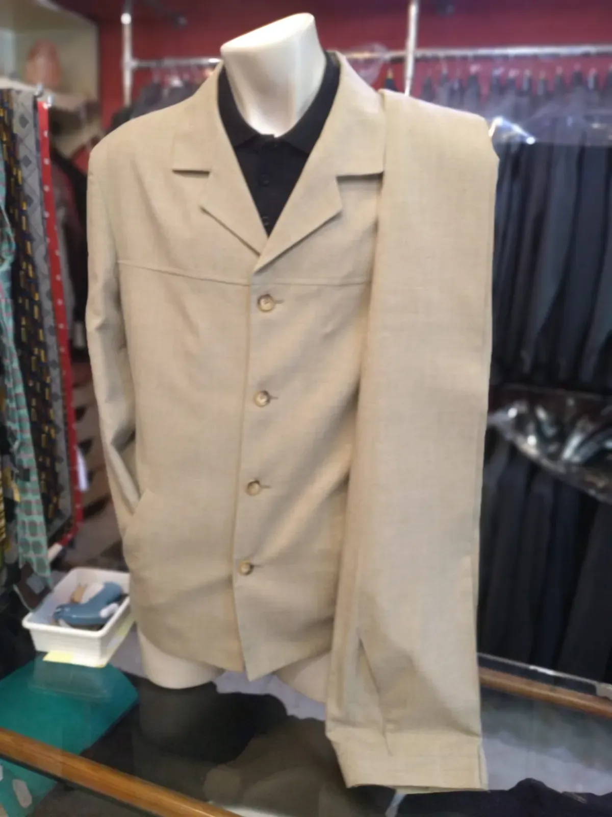 Traje de verano sin forro, vista 3